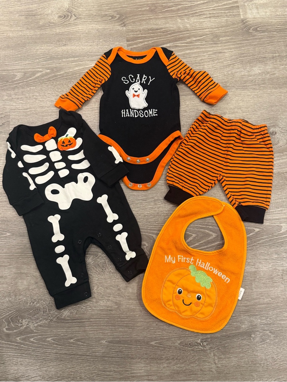Baby Size 0-3 Halloween / My First Halloween Bundle